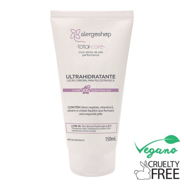 Loção Corporal Ultrahidratante Hipoalergênica Total Care